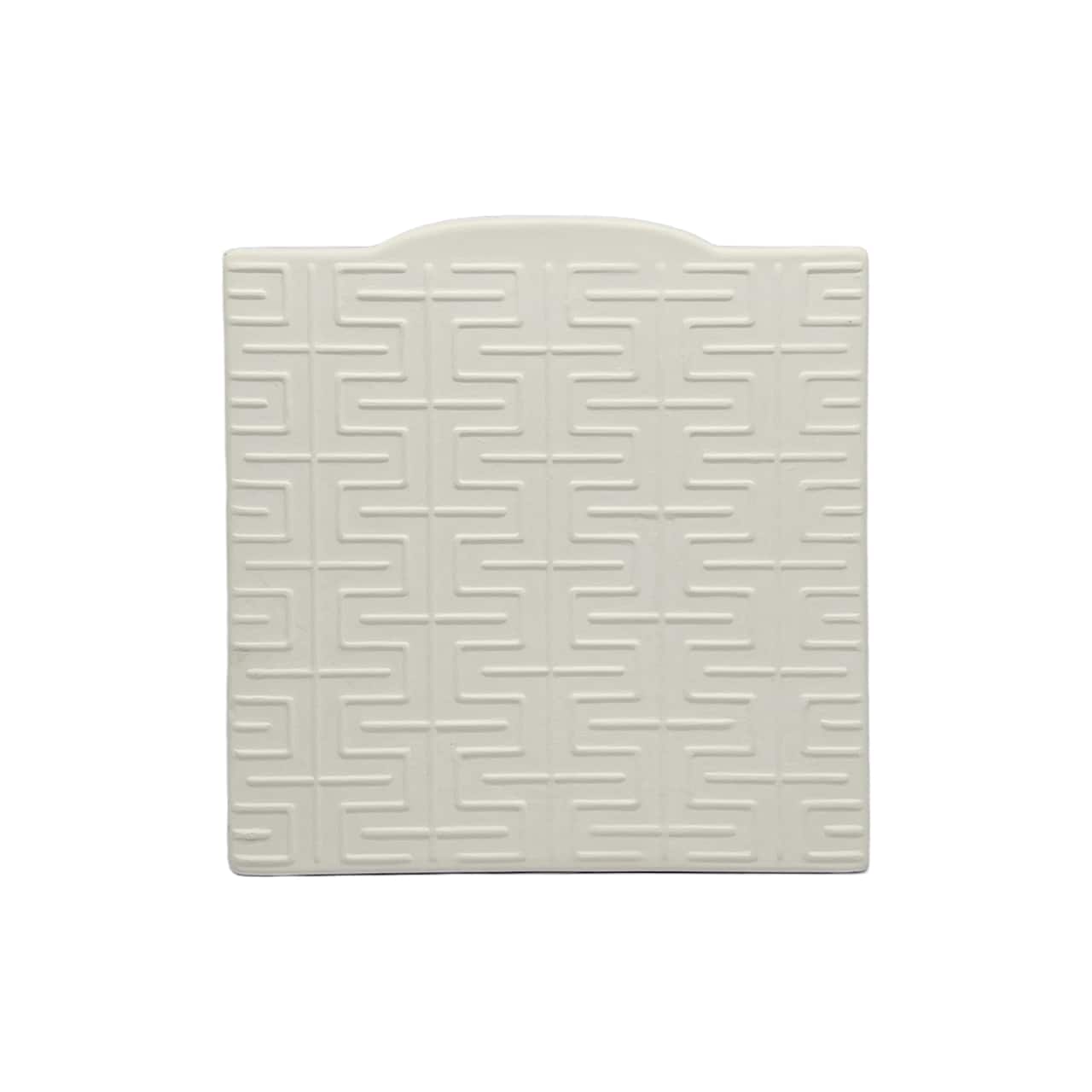 Jonathan Adler x Michaels 6.75" Moroccan Lattice Key DIY Square Ceramic Vase
